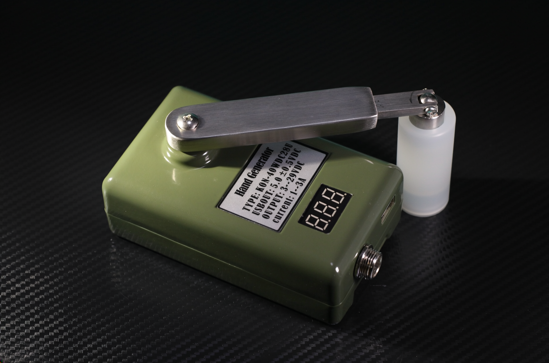 KON-40WDC28U USB 手摇发电机